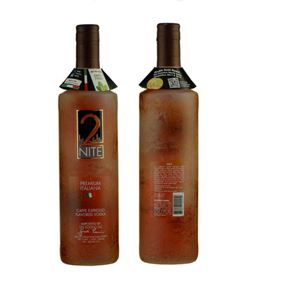 【酒厂直供 2个夜晚 意大利原装进口 2个夜晚伏特加 咖啡味 1000ml】价格,厂家,图片,洋酒,广州欧逸品商贸-